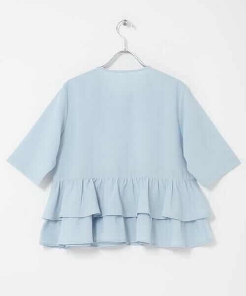 SENSE OF PLACE by URBAN RESEARCH / センスオブプレイス バイ アーバンリサーチ シャツ・ブラウス | フリルペプラムブラウス | 詳細10