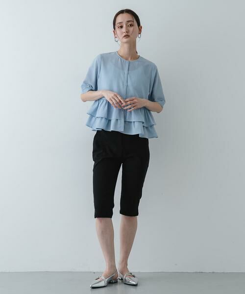 SENSE OF PLACE by URBAN RESEARCH / センスオブプレイス バイ アーバンリサーチ シャツ・ブラウス | フリルペプラムブラウス | 詳細4
