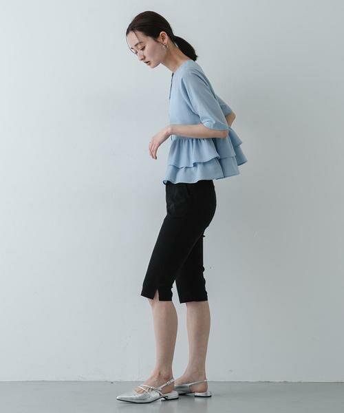 SENSE OF PLACE by URBAN RESEARCH / センスオブプレイス バイ アーバンリサーチ シャツ・ブラウス | フリルペプラムブラウス | 詳細5