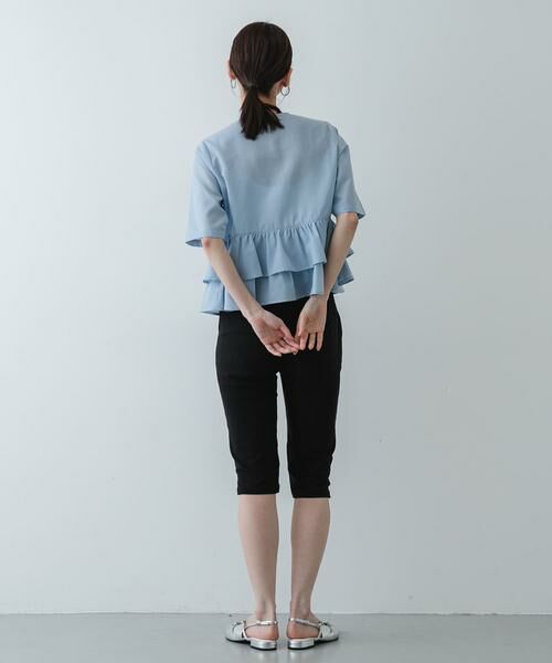 SENSE OF PLACE by URBAN RESEARCH / センスオブプレイス バイ アーバンリサーチ シャツ・ブラウス | フリルペプラムブラウス | 詳細6