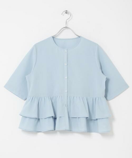 SENSE OF PLACE by URBAN RESEARCH / センスオブプレイス バイ アーバンリサーチ シャツ・ブラウス | フリルペプラムブラウス | 詳細7