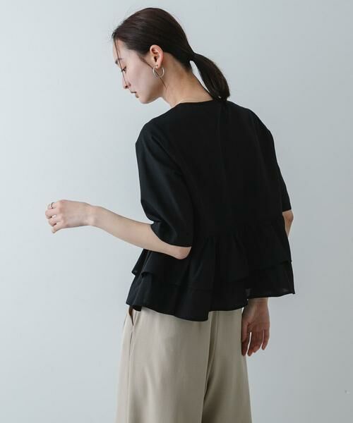 SENSE OF PLACE by URBAN RESEARCH / センスオブプレイス バイ アーバンリサーチ シャツ・ブラウス | フリルペプラムブラウス | 詳細22