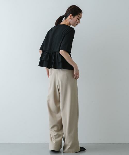 SENSE OF PLACE by URBAN RESEARCH / センスオブプレイス バイ アーバンリサーチ シャツ・ブラウス | フリルペプラムブラウス | 詳細25