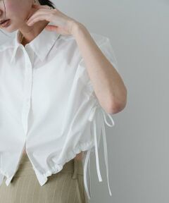 SENSE OF PLACE by URBAN RESEARCH / センスオブプレイス バイ アーバンリサーチ シャツ・ブラウス | 『イージーケア』クロップドギャザーシャツ