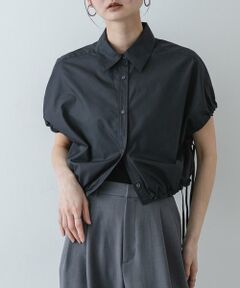 SENSE OF PLACE by URBAN RESEARCH / センスオブプレイス バイ アーバンリサーチ シャツ・ブラウス | 『イージーケア』クロップドギャザーシャツ
