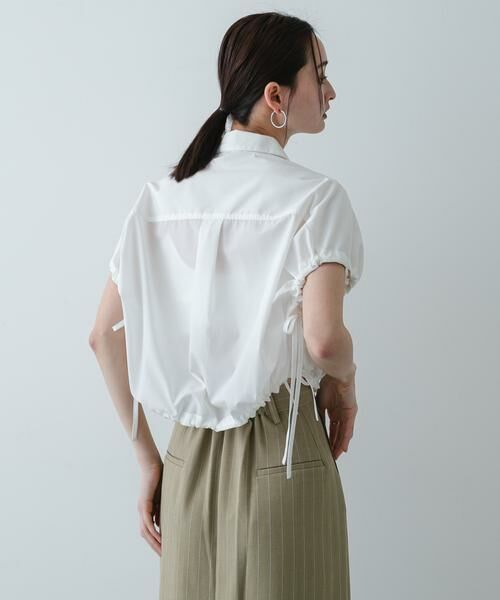 SENSE OF PLACE by URBAN RESEARCH / センスオブプレイス バイ アーバンリサーチ シャツ・ブラウス | 『イージーケア』クロップドギャザーシャツ | 詳細16