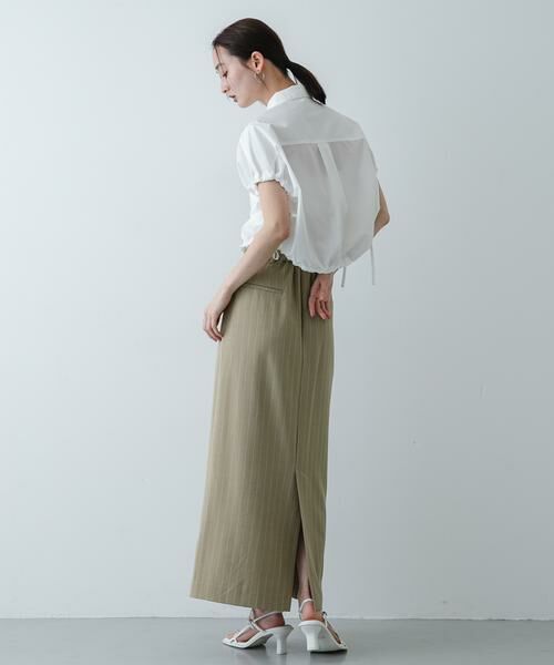 SENSE OF PLACE by URBAN RESEARCH / センスオブプレイス バイ アーバンリサーチ シャツ・ブラウス | 『イージーケア』クロップドギャザーシャツ | 詳細17