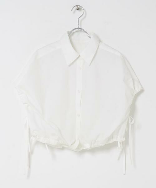 SENSE OF PLACE by URBAN RESEARCH / センスオブプレイス バイ アーバンリサーチ シャツ・ブラウス | 『イージーケア』クロップドギャザーシャツ | 詳細19