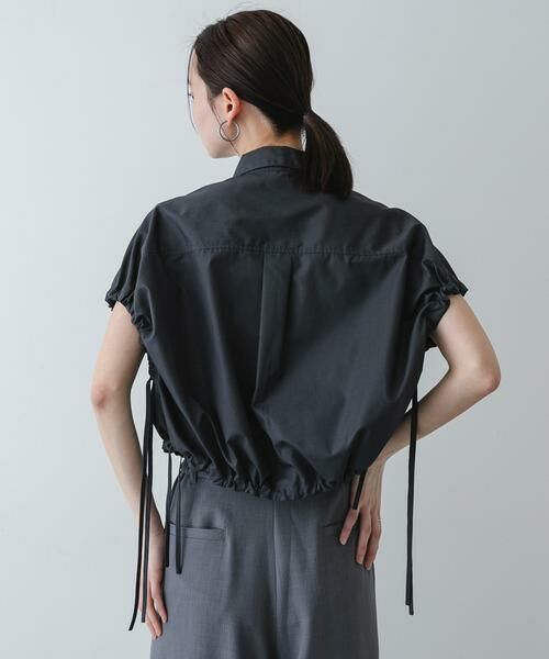 SENSE OF PLACE by URBAN RESEARCH / センスオブプレイス バイ アーバンリサーチ シャツ・ブラウス | 『イージーケア』クロップドギャザーシャツ | 詳細22