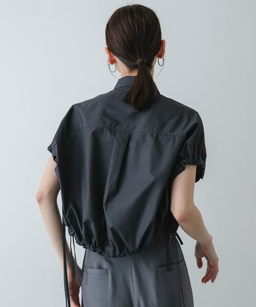 SENSE OF PLACE by URBAN RESEARCH / センスオブプレイス バイ アーバンリサーチ シャツ・ブラウス | 『イージーケア』クロップドギャザーシャツ | 詳細23