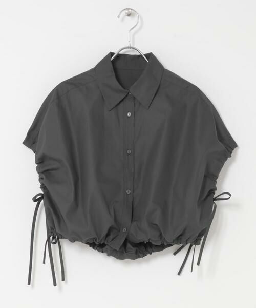 SENSE OF PLACE by URBAN RESEARCH / センスオブプレイス バイ アーバンリサーチ シャツ・ブラウス | 『イージーケア』クロップドギャザーシャツ | 詳細28