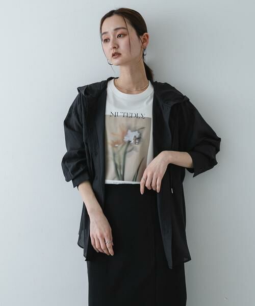 SENSE OF PLACE by URBAN RESEARCH / センスオブプレイス バイ アーバンリサーチ シャツ・ブラウス | シアーフーディシャツ | 詳細21