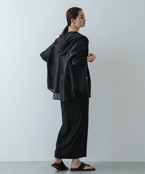 SENSE OF PLACE by URBAN RESEARCH / センスオブプレイス バイ アーバンリサーチ シャツ・ブラウス | シアーフーディシャツ | 詳細25