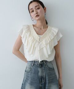 SENSE OF PLACE by URBAN RESEARCH / センスオブプレイス バイ アーバンリサーチ シャツ・ブラウス | ヨウリュウフリルブラウス