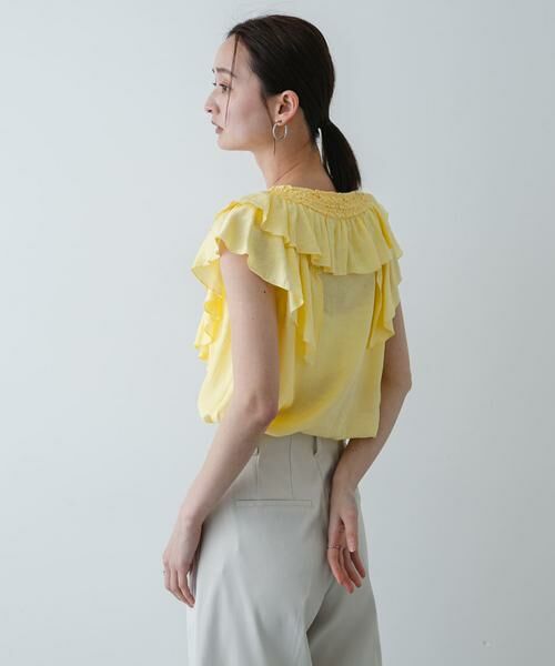 SENSE OF PLACE by URBAN RESEARCH / センスオブプレイス バイ アーバンリサーチ シャツ・ブラウス | ヨウリュウフリルブラウス | 詳細2
