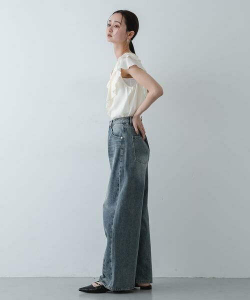 SENSE OF PLACE by URBAN RESEARCH / センスオブプレイス バイ アーバンリサーチ シャツ・ブラウス | ヨウリュウフリルブラウス | 詳細12