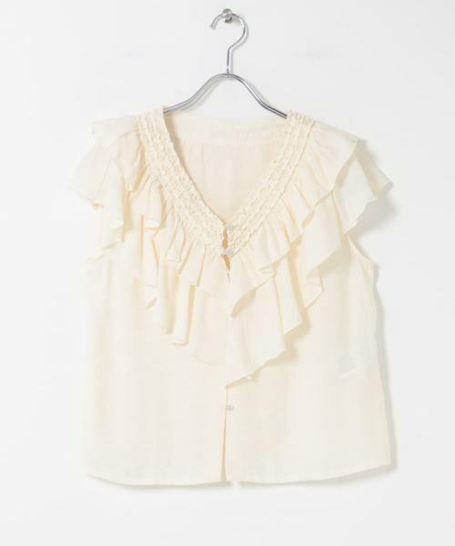 SENSE OF PLACE by URBAN RESEARCH / センスオブプレイス バイ アーバンリサーチ シャツ・ブラウス | ヨウリュウフリルブラウス | 詳細14