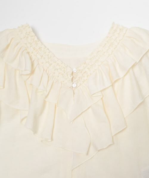 SENSE OF PLACE by URBAN RESEARCH / センスオブプレイス バイ アーバンリサーチ シャツ・ブラウス | ヨウリュウフリルブラウス | 詳細15