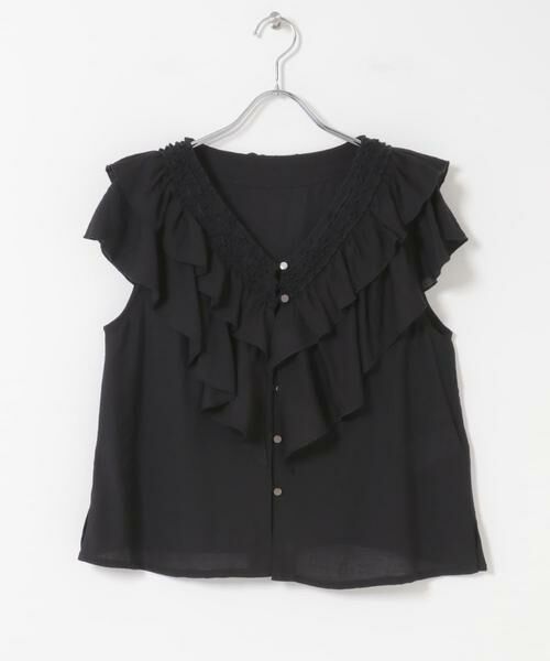 SENSE OF PLACE by URBAN RESEARCH / センスオブプレイス バイ アーバンリサーチ シャツ・ブラウス | ヨウリュウフリルブラウス | 詳細21