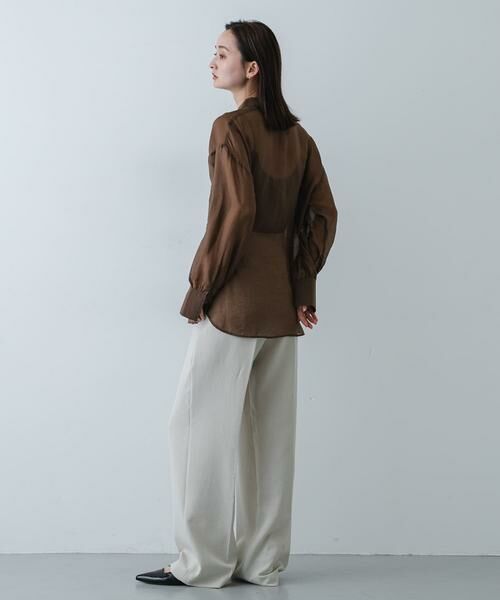 SENSE OF PLACE by URBAN RESEARCH / センスオブプレイス バイ アーバンリサーチ シャツ・ブラウス | シシュウシアーシャツ | 詳細4