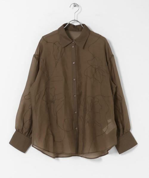 SENSE OF PLACE by URBAN RESEARCH / センスオブプレイス バイ アーバンリサーチ シャツ・ブラウス | シシュウシアーシャツ | 詳細5