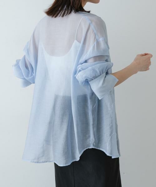 SENSE OF PLACE by URBAN RESEARCH / センスオブプレイス バイ アーバンリサーチ シャツ・ブラウス | シシュウシアーシャツ | 詳細8