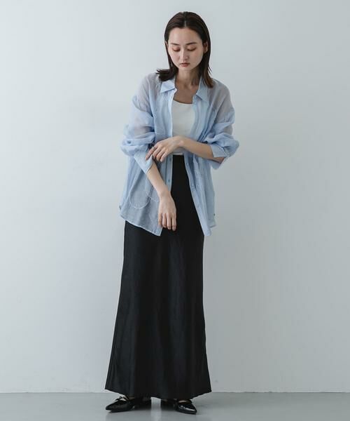 SENSE OF PLACE by URBAN RESEARCH / センスオブプレイス バイ アーバンリサーチ シャツ・ブラウス | シシュウシアーシャツ | 詳細9