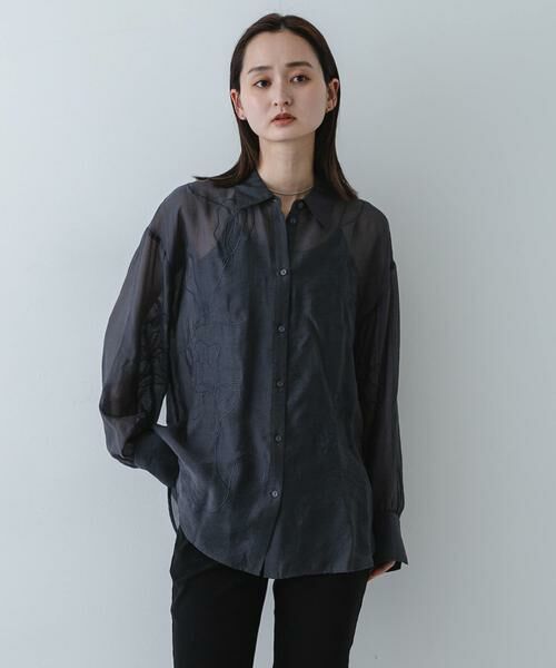 SENSE OF PLACE by URBAN RESEARCH / センスオブプレイス バイ アーバンリサーチ シャツ・ブラウス | シシュウシアーシャツ | 詳細18