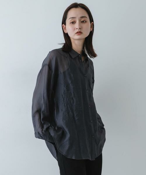 SENSE OF PLACE by URBAN RESEARCH / センスオブプレイス バイ アーバンリサーチ シャツ・ブラウス | シシュウシアーシャツ | 詳細19