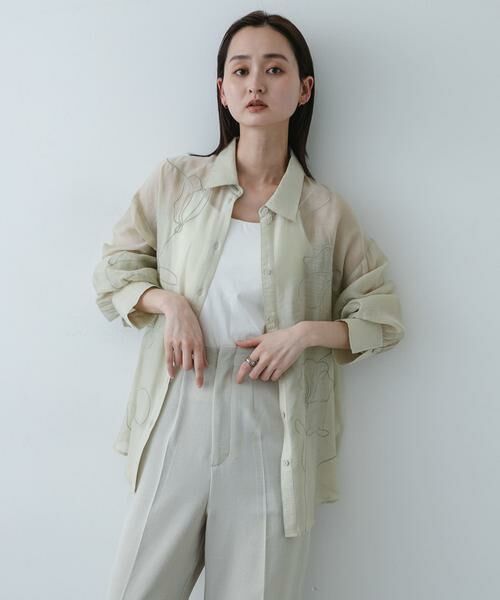 SENSE OF PLACE by URBAN RESEARCH / センスオブプレイス バイ アーバンリサーチ シャツ・ブラウス | シシュウシアーシャツ | 詳細25