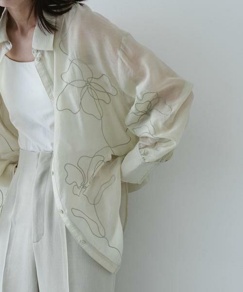 SENSE OF PLACE by URBAN RESEARCH / センスオブプレイス バイ アーバンリサーチ シャツ・ブラウス | シシュウシアーシャツ | 詳細27