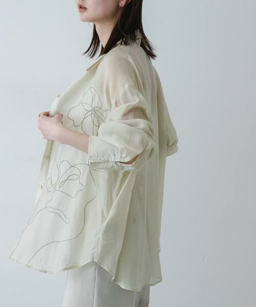 SENSE OF PLACE by URBAN RESEARCH / センスオブプレイス バイ アーバンリサーチ シャツ・ブラウス | シシュウシアーシャツ | 詳細28