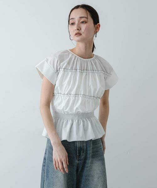 SENSE OF PLACE by URBAN RESEARCH / センスオブプレイス バイ アーバンリサーチ シャツ・ブラウス | ロールアップシャーリングブラウス | 詳細2