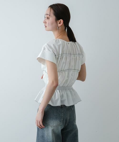 SENSE OF PLACE by URBAN RESEARCH / センスオブプレイス バイ アーバンリサーチ シャツ・ブラウス | ロールアップシャーリングブラウス | 詳細3