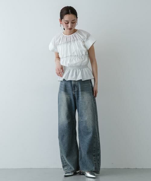 SENSE OF PLACE by URBAN RESEARCH / センスオブプレイス バイ アーバンリサーチ シャツ・ブラウス | ロールアップシャーリングブラウス | 詳細4