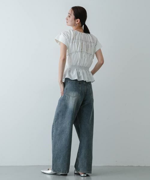 SENSE OF PLACE by URBAN RESEARCH / センスオブプレイス バイ アーバンリサーチ シャツ・ブラウス | ロールアップシャーリングブラウス | 詳細5