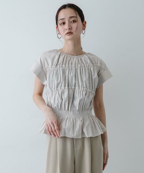 SENSE OF PLACE by URBAN RESEARCH / センスオブプレイス バイ アーバンリサーチ シャツ・ブラウス | ロールアップシャーリングブラウス | 詳細19