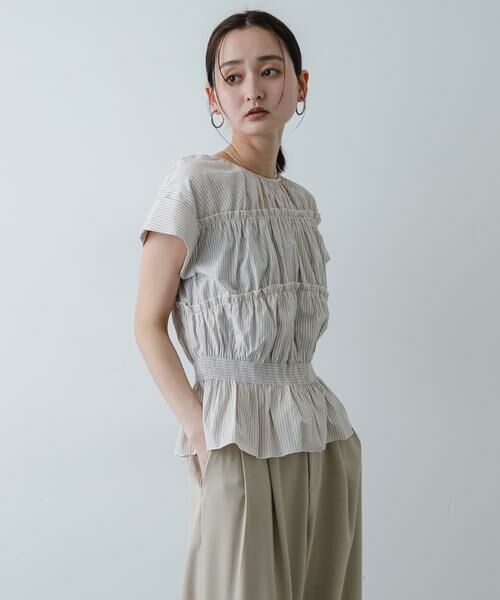 SENSE OF PLACE by URBAN RESEARCH / センスオブプレイス バイ アーバンリサーチ シャツ・ブラウス | ロールアップシャーリングブラウス | 詳細20