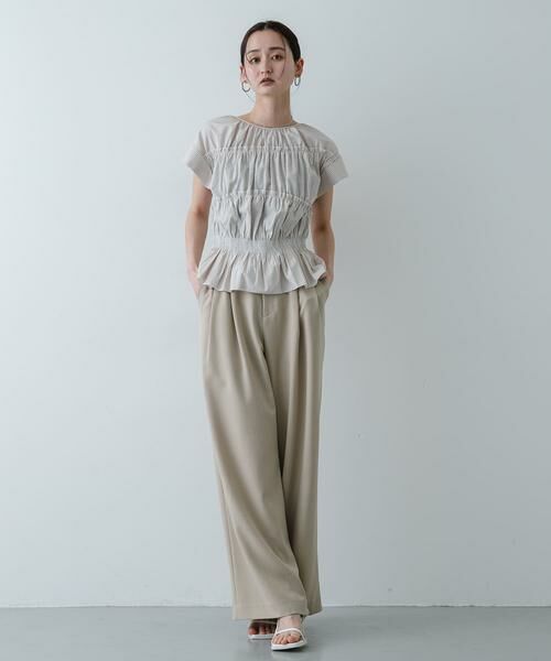 SENSE OF PLACE by URBAN RESEARCH / センスオブプレイス バイ アーバンリサーチ シャツ・ブラウス | ロールアップシャーリングブラウス | 詳細22