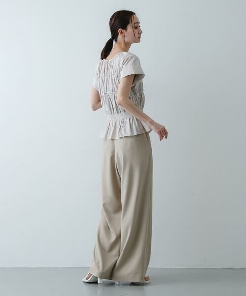 SENSE OF PLACE by URBAN RESEARCH / センスオブプレイス バイ アーバンリサーチ シャツ・ブラウス | ロールアップシャーリングブラウス | 詳細23