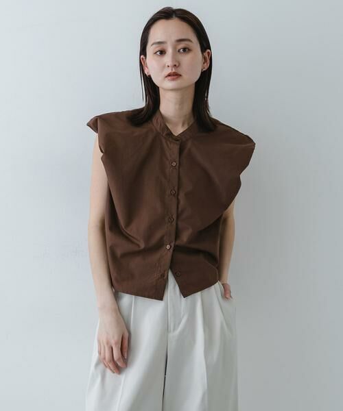 SENSE OF PLACE by URBAN RESEARCH / センスオブプレイス バイ アーバンリサーチ シャツ・ブラウス | ブロードパフショルダーブラウス | 詳細2