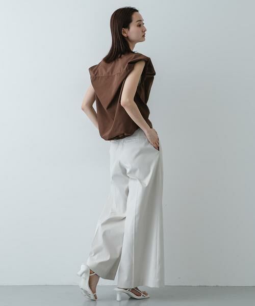 SENSE OF PLACE by URBAN RESEARCH / センスオブプレイス バイ アーバンリサーチ シャツ・ブラウス | ブロードパフショルダーブラウス | 詳細6