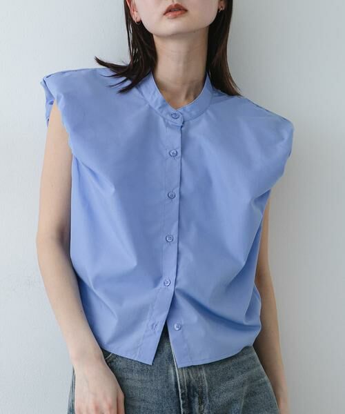 SENSE OF PLACE by URBAN RESEARCH / センスオブプレイス バイ アーバンリサーチ シャツ・ブラウス | ブロードパフショルダーブラウス | 詳細14