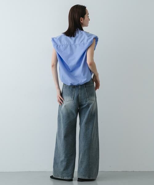 SENSE OF PLACE by URBAN RESEARCH / センスオブプレイス バイ アーバンリサーチ シャツ・ブラウス | ブロードパフショルダーブラウス | 詳細18