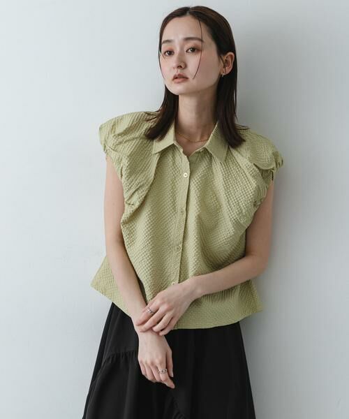 SENSE OF PLACE by URBAN RESEARCH / センスオブプレイス バイ アーバンリサーチ シャツ・ブラウス | シアーサッカーバルーンスリーブシャツ | 詳細2