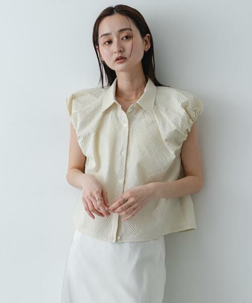 SENSE OF PLACE by URBAN RESEARCH / センスオブプレイス バイ アーバンリサーチ シャツ・ブラウス | シアーサッカーバルーンスリーブシャツ | 詳細10