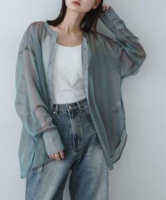 SENSE OF PLACE by URBAN RESEARCH / センスオブプレイス バイ アーバンリサーチ シャツ・ブラウス | バンドカラーシャンブレーシアーシャツ