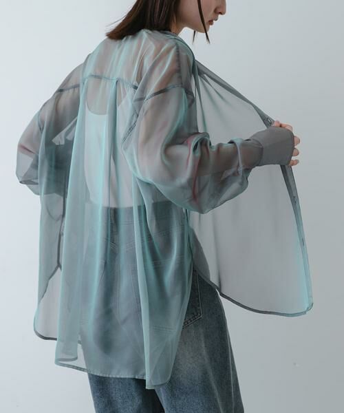 SENSE OF PLACE by URBAN RESEARCH / センスオブプレイス バイ アーバンリサーチ シャツ・ブラウス | バンドカラーシャンブレーシアーシャツ | 詳細2