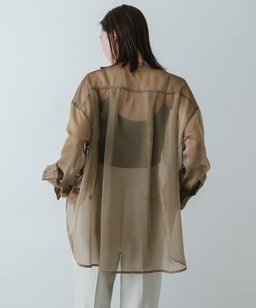 SENSE OF PLACE by URBAN RESEARCH / センスオブプレイス バイ アーバンリサーチ シャツ・ブラウス | バンドカラーシャンブレーシアーシャツ | 詳細11