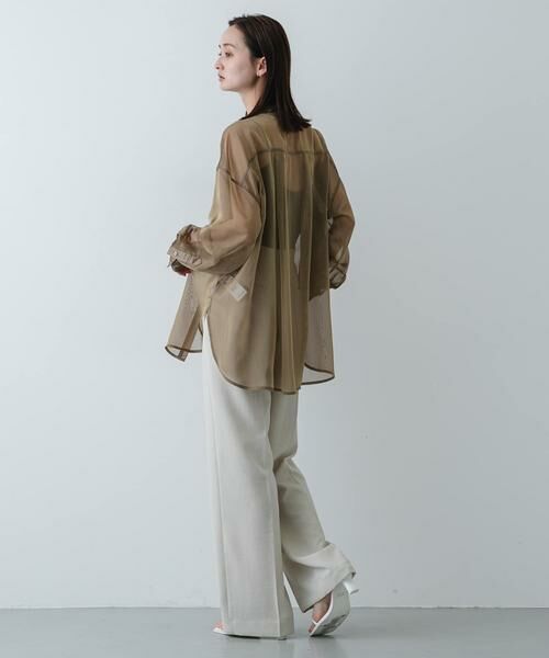 SENSE OF PLACE by URBAN RESEARCH / センスオブプレイス バイ アーバンリサーチ シャツ・ブラウス | バンドカラーシャンブレーシアーシャツ | 詳細13